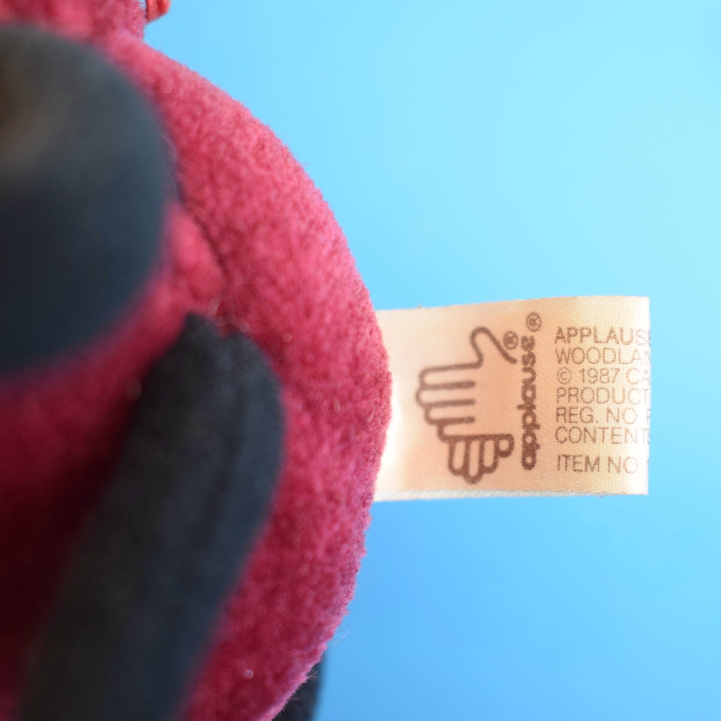 Vintage 1980s Californian Raisin Plush Toy