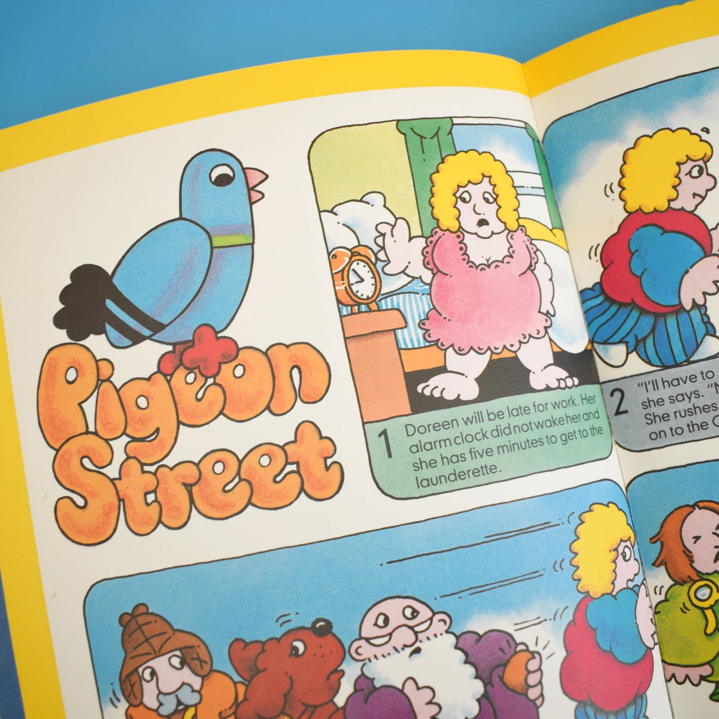 Vintage 1980s Buttons Children's Annual by Pineapple Retro
