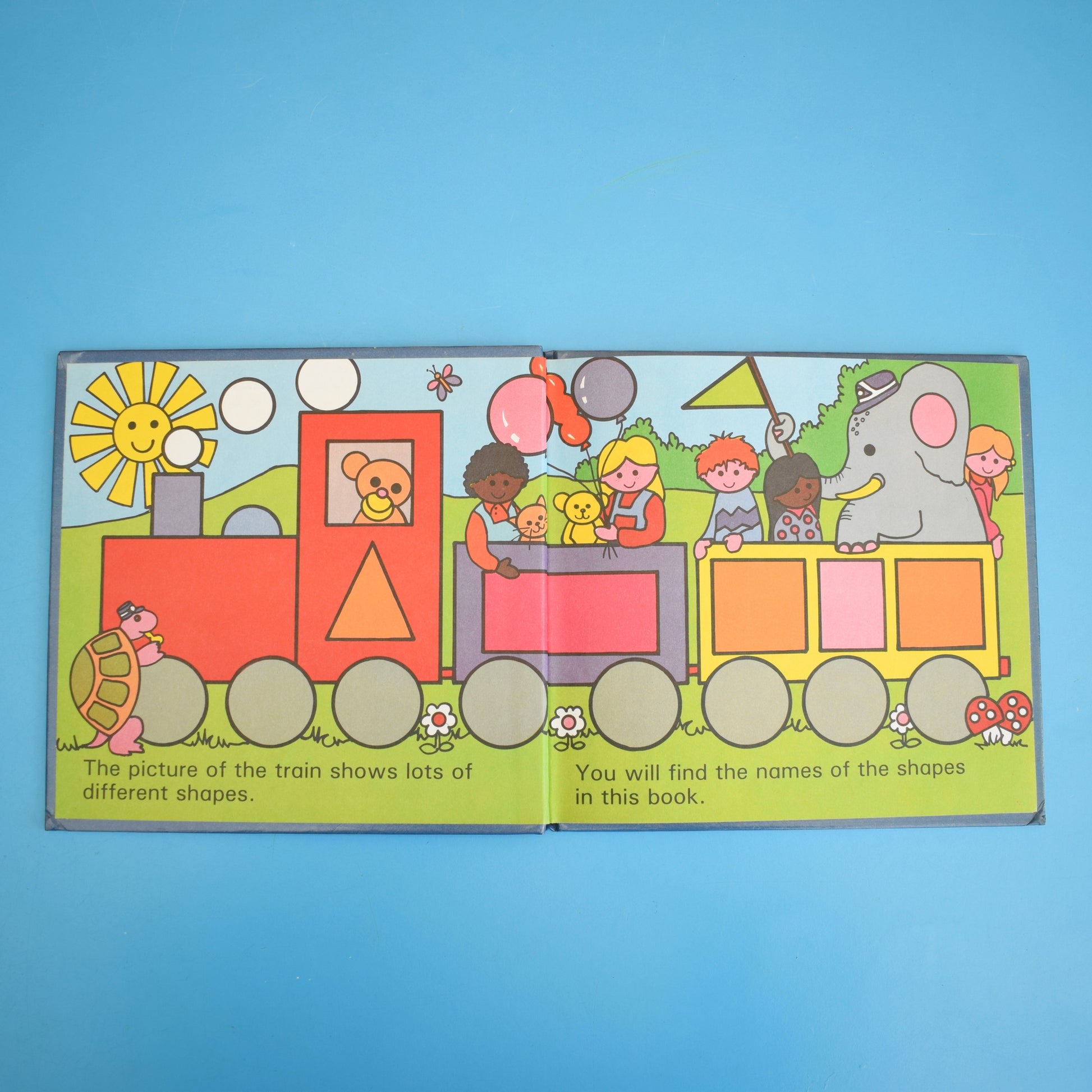 Vintage 1980s Ladybird Book / Wooden Clock - Lynn Grundy by Vintage