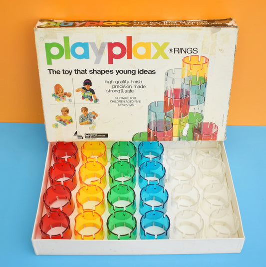 Vintage 1960s Playplax Playbox - Boxed - Trendon Toys - Rainbow .. by Pineapple Retro