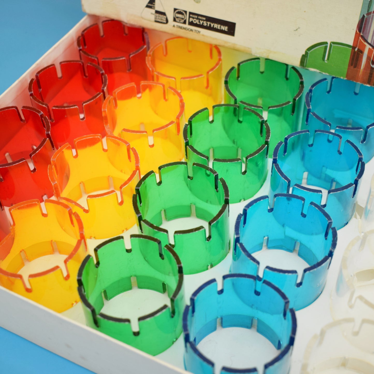 Vintage 1960s Playplax Playbox - Boxed - Trendon Toys - Rainbow .. by Pineapple Retro