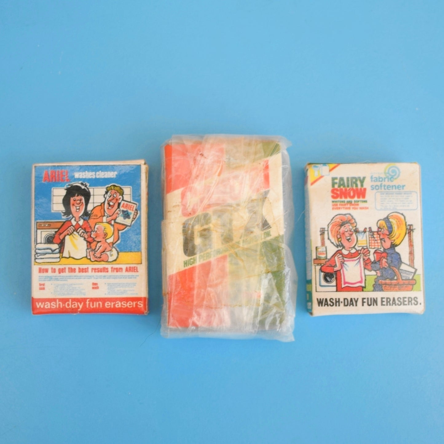 Vintage 1980s Collectable Erasers / Rubbers - Mixed