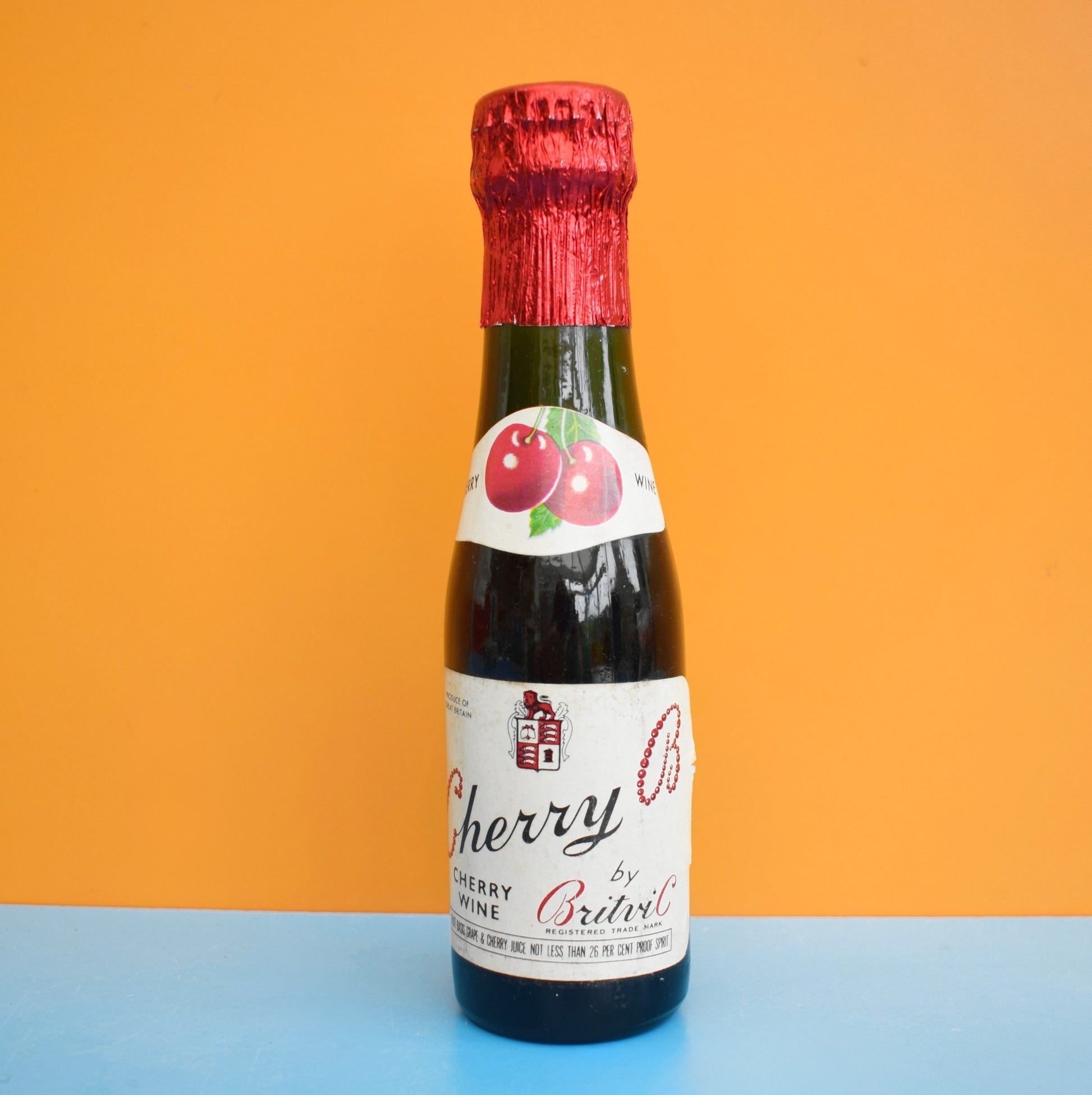 Vintage 1960s Cherry B Bottle - Bar Display by Pineapple Retro