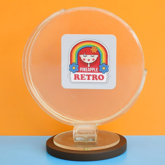 Vintage 1930s Perspex / Bakelite Floating Photo Frame by Vintage