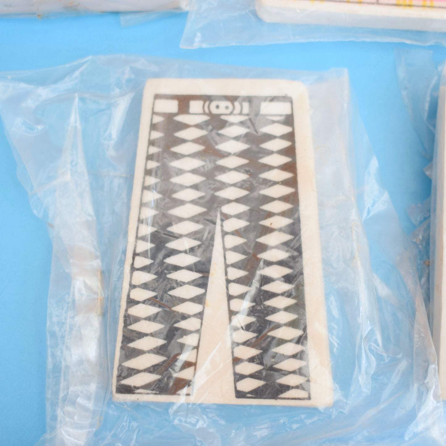 Vintage 1980s Collectable Erasers / Rubbers - Clothing