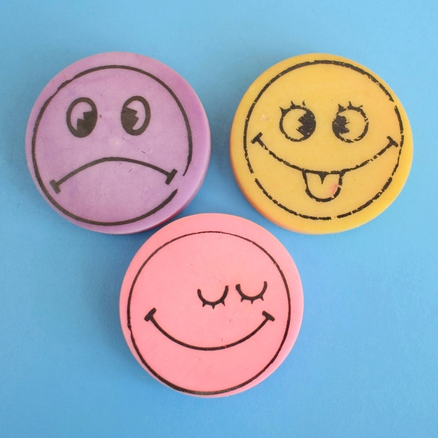 Vintage 1980s Collectable Erasers / Rubbers - Mixed