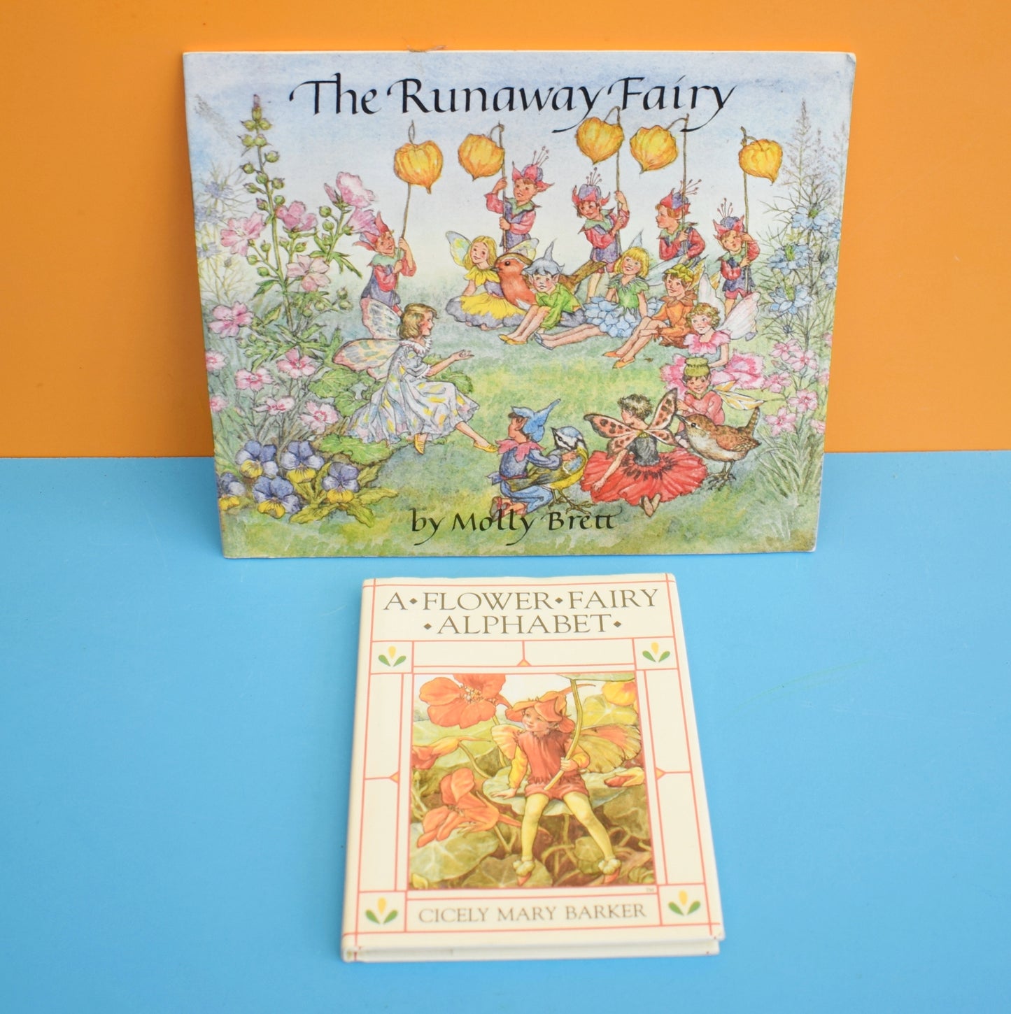 Vintage 1980s Flower Fairy Alphabet Book / The Runaway Fairy - Molly Brett by Vintage
