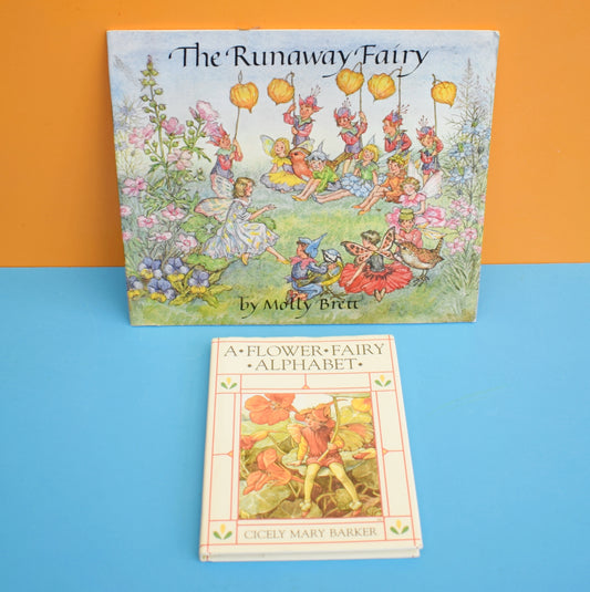 Vintage 1980s Flower Fairy Alphabet Book / The Runaway Fairy - Molly Brett by Vintage