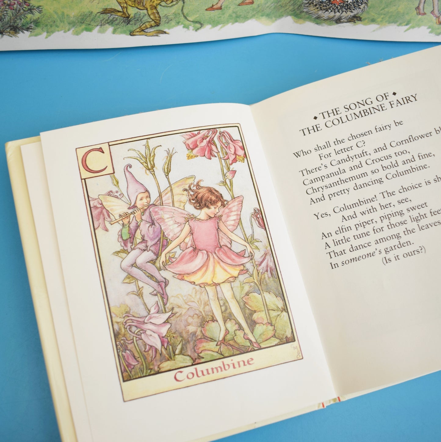 Vintage 1980s Flower Fairy Alphabet Book / The Runaway Fairy - Molly Brett by Vintage