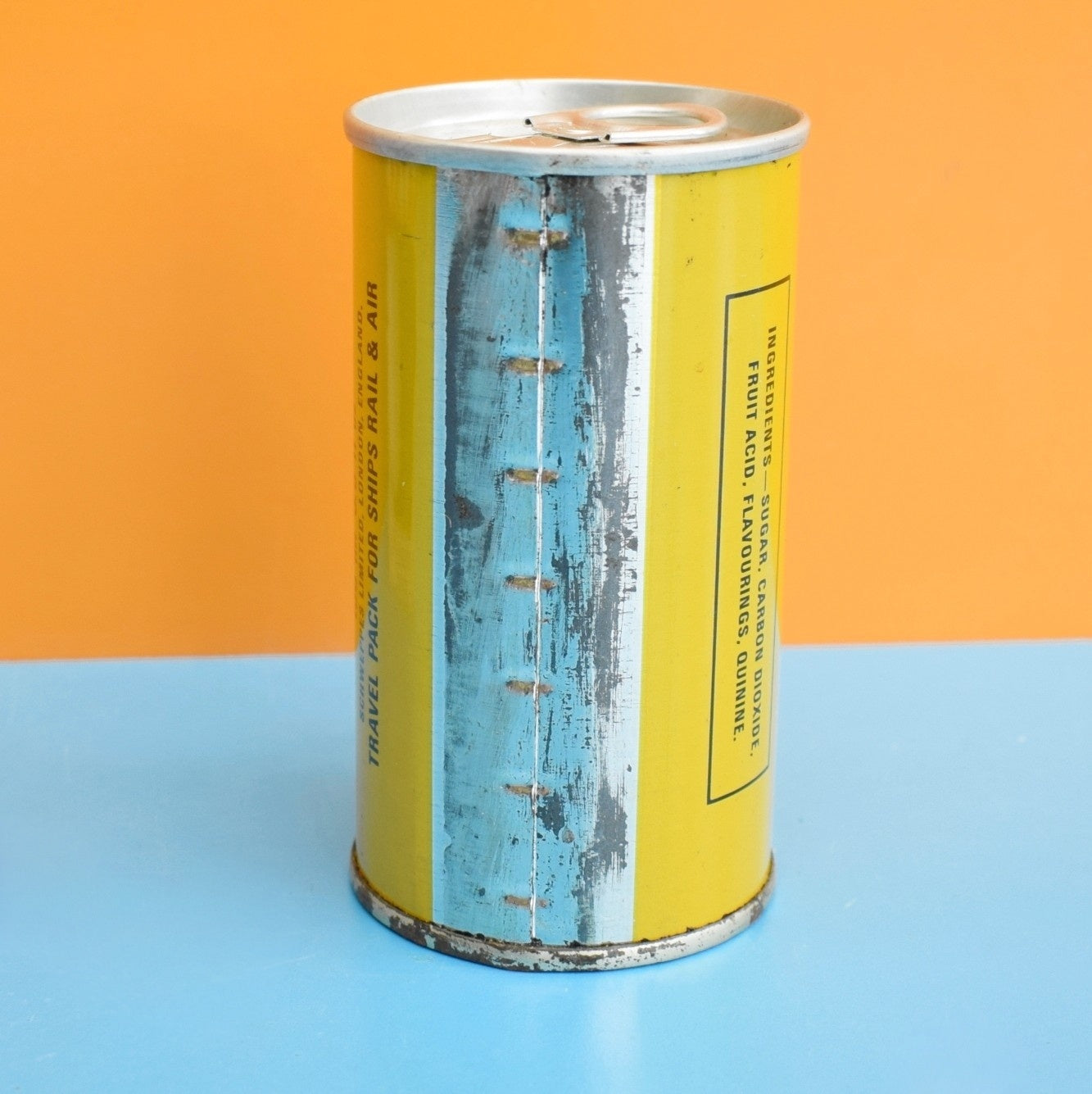 Vintage 1980s Whyte & Mackay Drinks Pack / Schweppes Can - G&T by Pineapple Retro