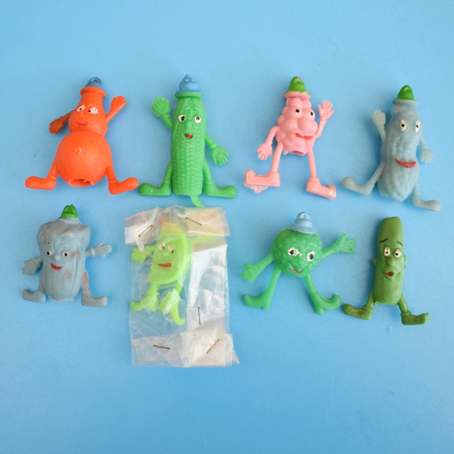 Vintage 1980s Collectable Erasers / Rubbers - Pencil Toppers