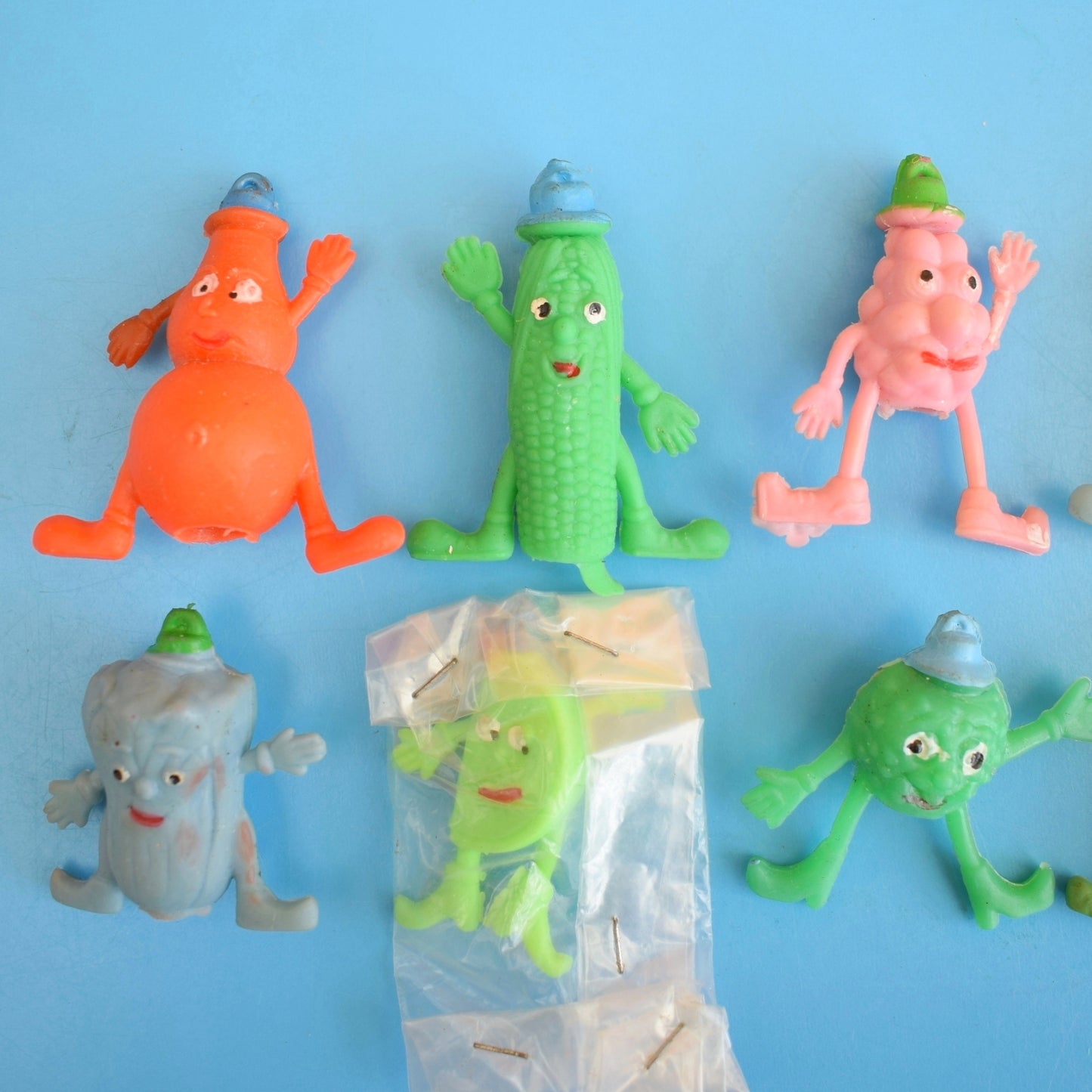 Vintage 1980s Collectable Erasers / Rubbers - Pencil Toppers