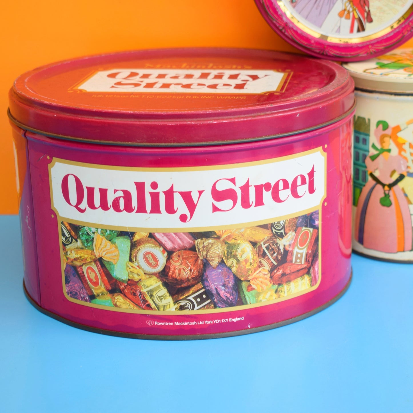 Vintage 1970s Quality Street Chocolate Sweet Tins - Various by Pineapple Retro
