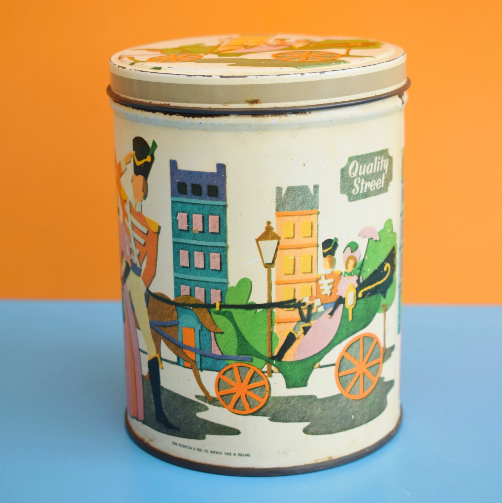 Vintage 1970s Quality Street Chocolate Sweet Tins - Various by Pineapple Retro