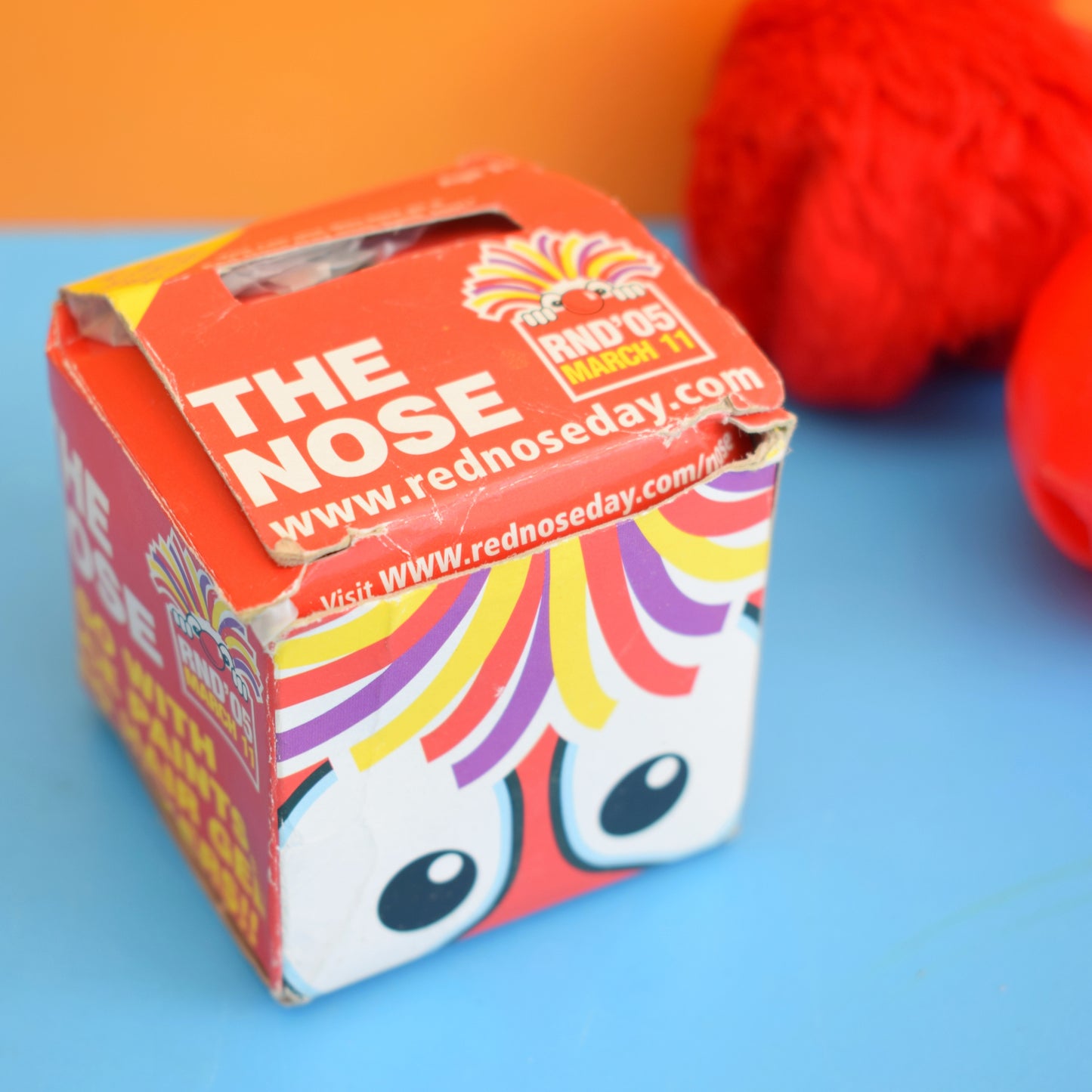 Vintage 1990s / 2000s Comic Relief Red Noses x4 by Pineapple Retro