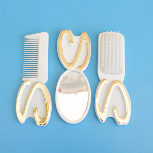 Vintage 1970s Sindy Brush / Comb / Mirror Set by Pineapple Retro