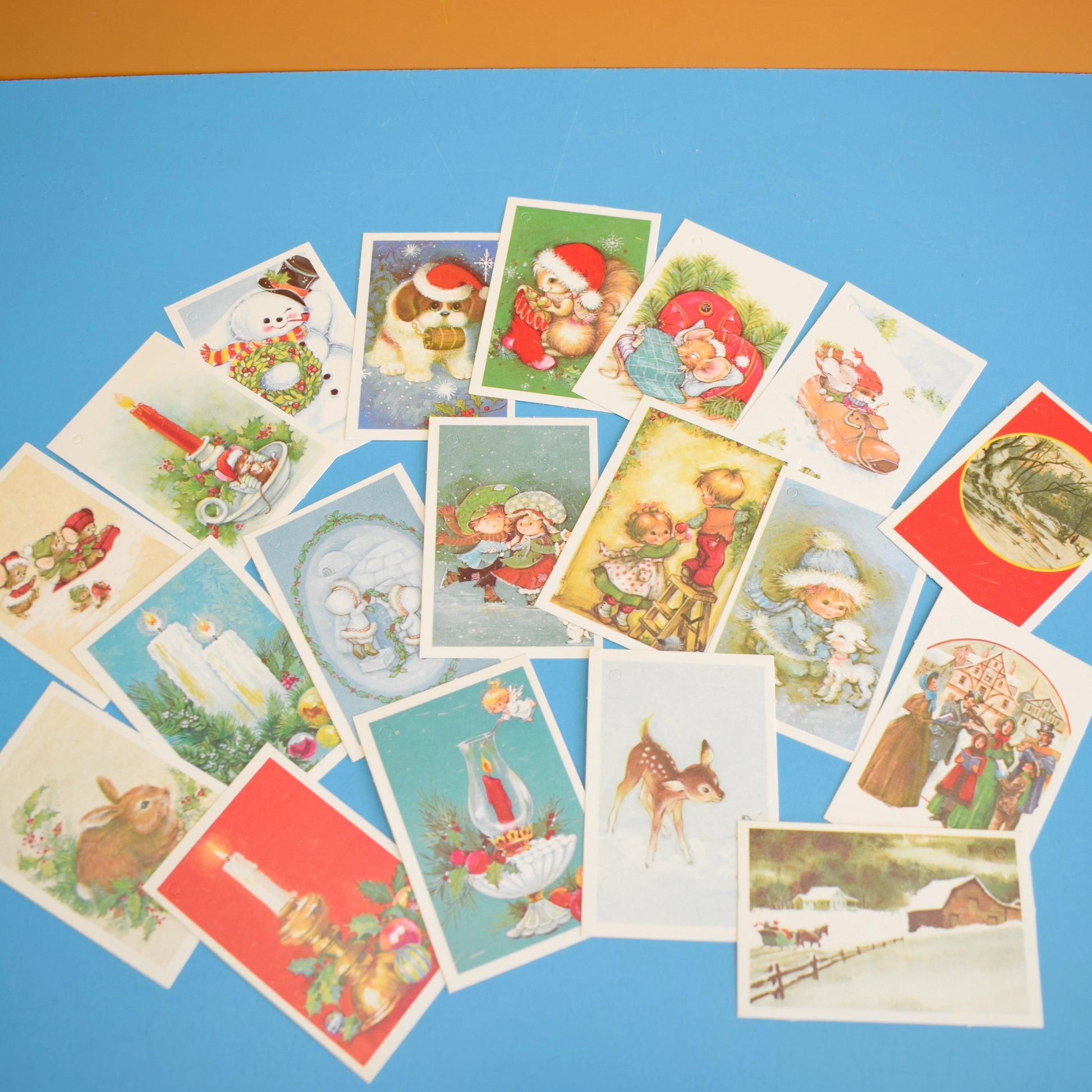 Vintage 1960s Gift Tags - Present Wrapping / Parcel Stickers by Pineapple Retro