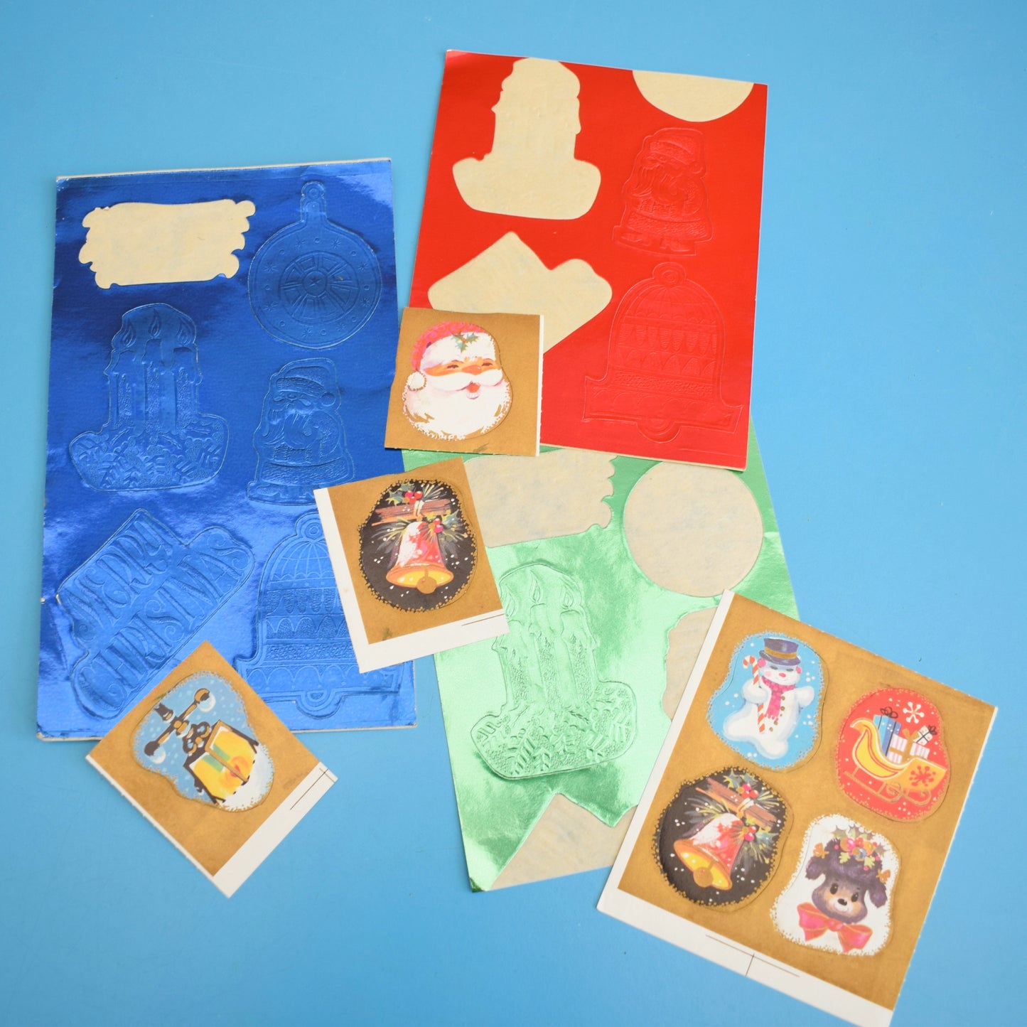 Vintage 1960s Present Wrapping - Parcel Stickers by Pineapple Retro