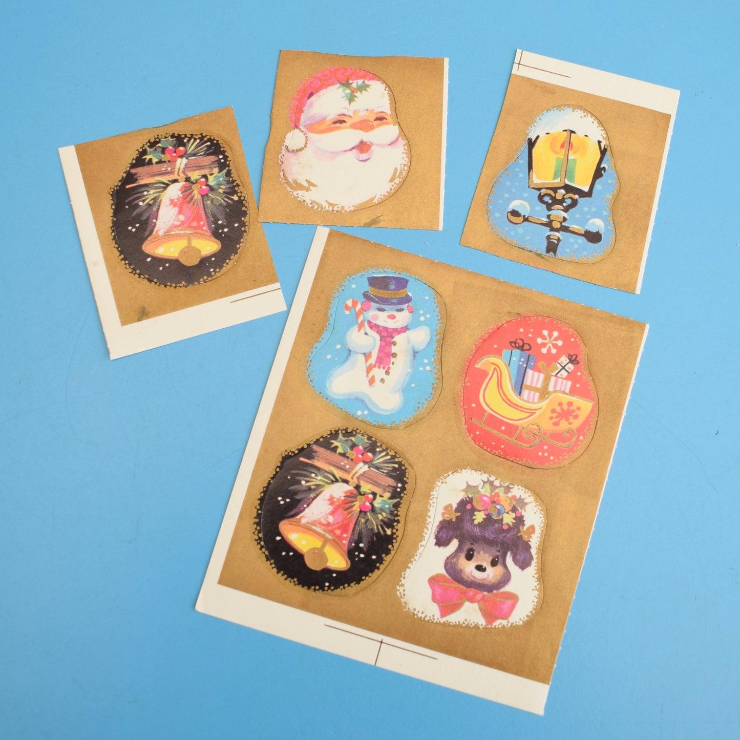 Vintage 1960s Present Wrapping - Parcel Stickers by Pineapple Retro