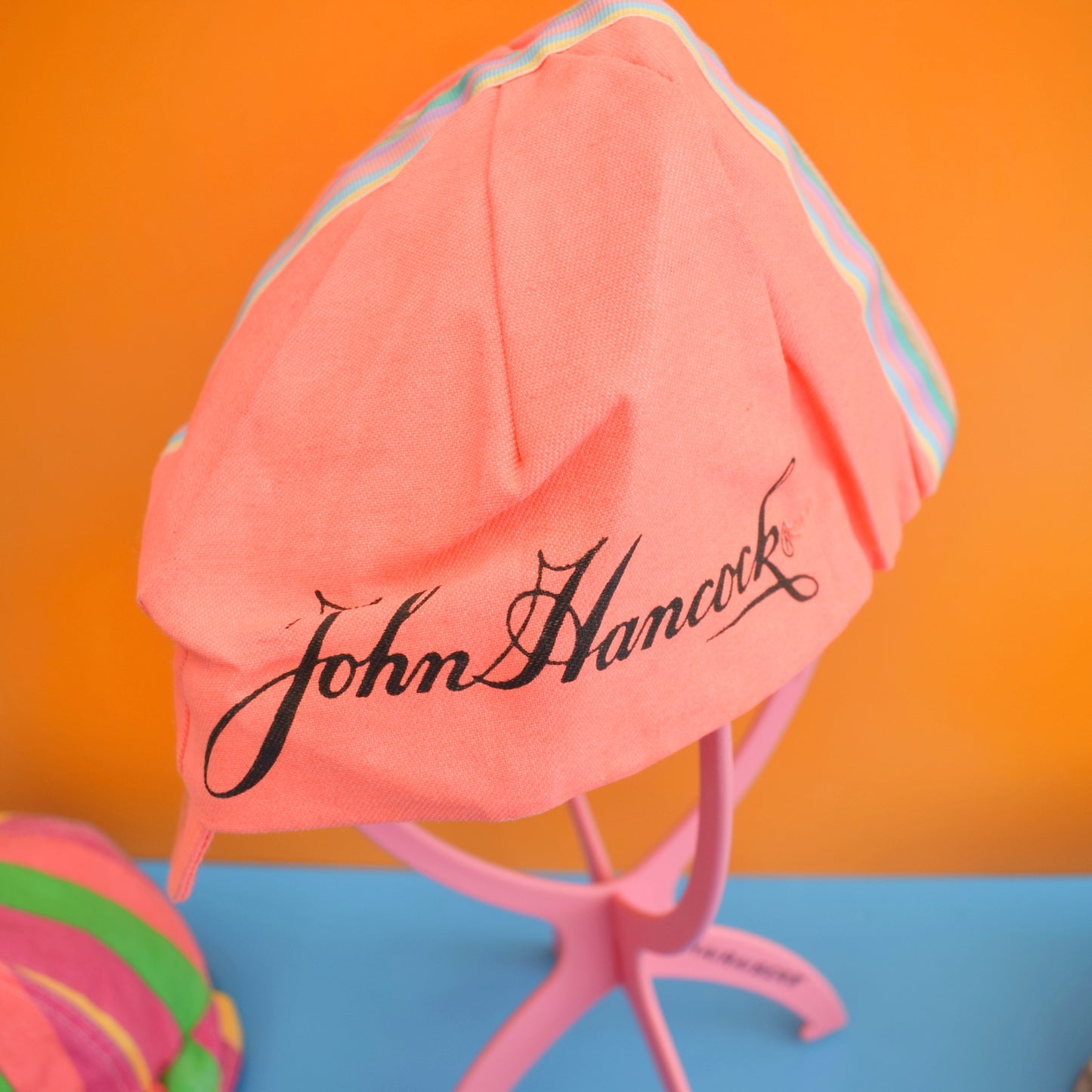 Vintage 1980/90s Caps - Classic Patterns / John Hancock New York Marathon by Vintage