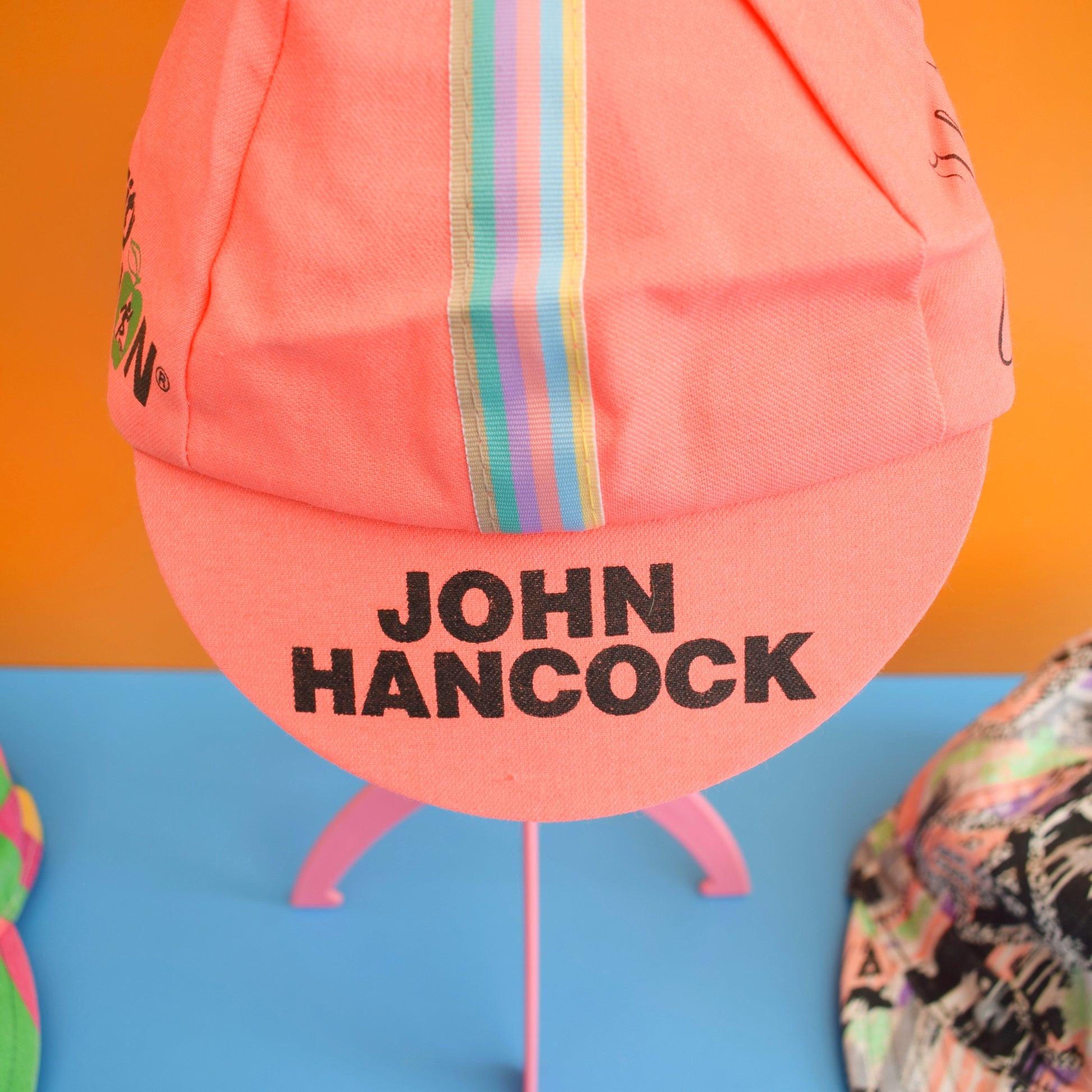 Vintage 1980/90s Caps - Classic Patterns / John Hancock New York Marathon by Vintage