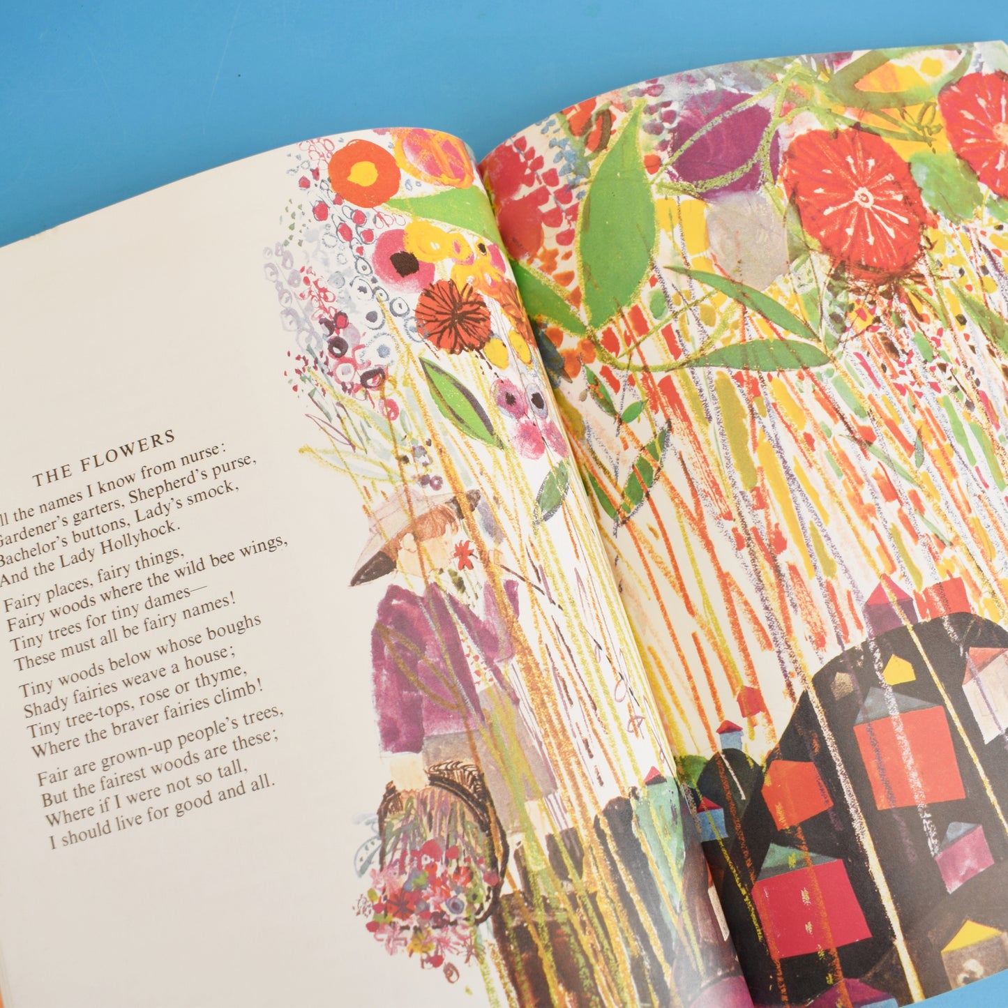 Vintage 1960s/80s Books - Drummer Hoff / A Child's Garden Of Verses by Pineapple Retro
