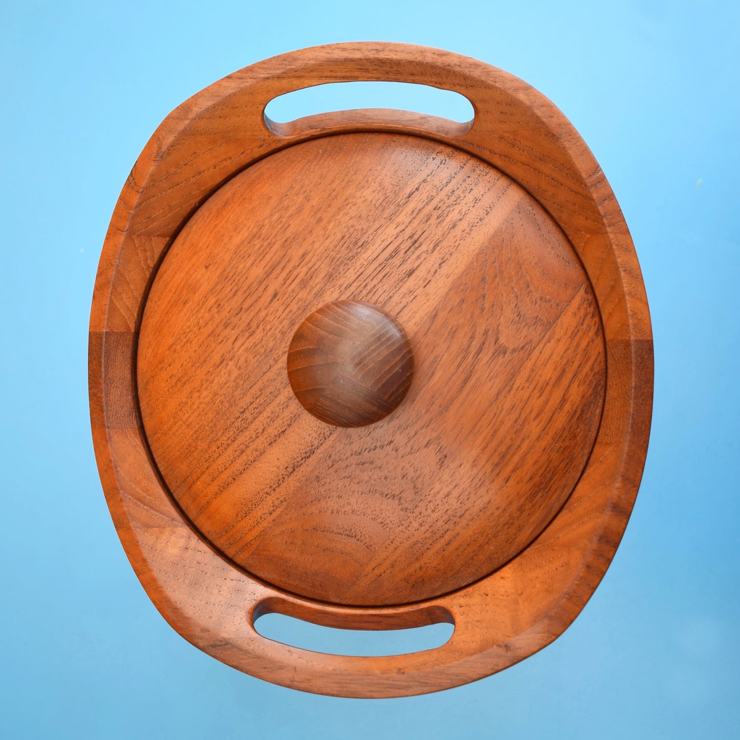 Vintage 1960s Teak Ice Bucket - ESB Denmark