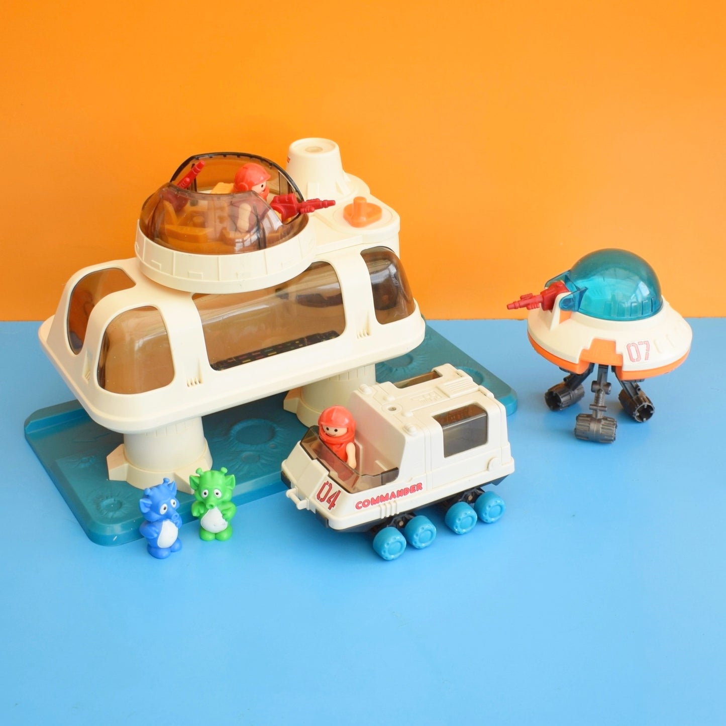 Vintage 1980s Lil Playmates Space Set