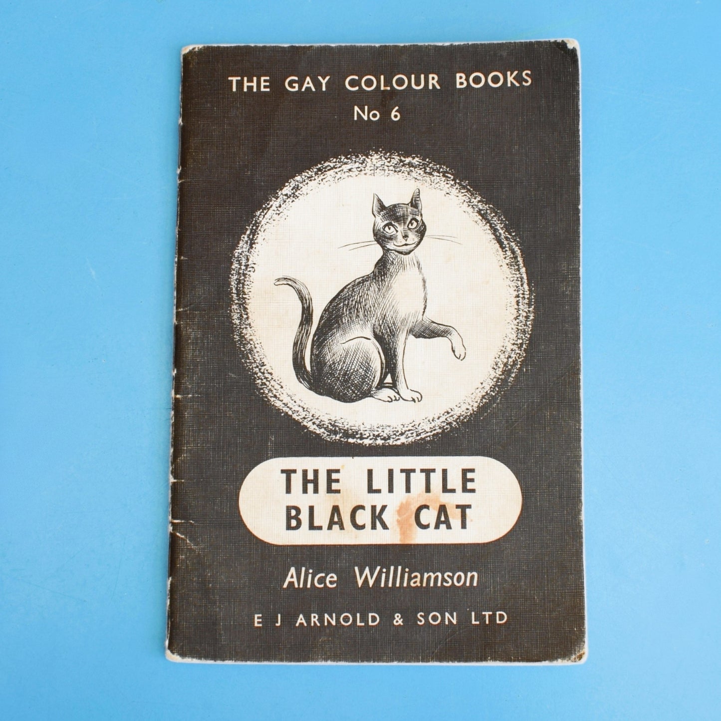 Vintage 1960s The Gay Colour Books- The Little Black Cat by Vintage
