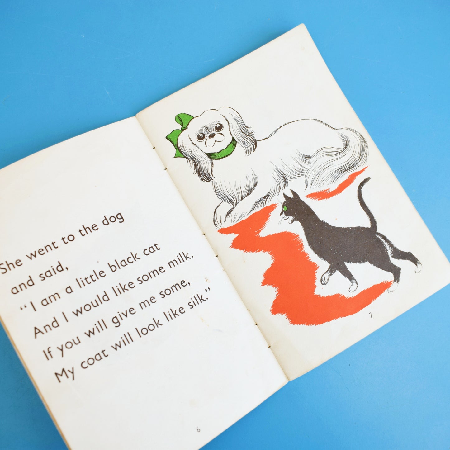 Vintage 1960s The Gay Colour Books- The Little Black Cat by Vintage