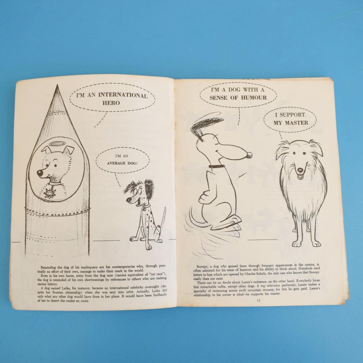 Vintage 1960s How To Live With A Neurotic Dog Book by Vintage