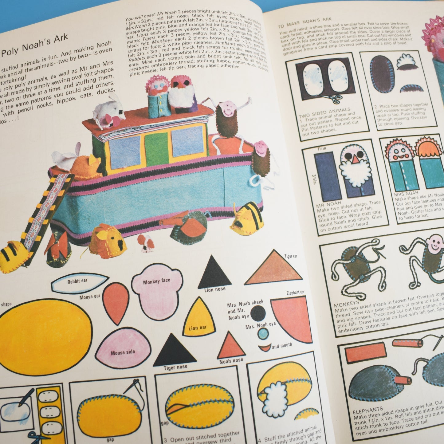 Vintage 1970s Kids Books- Cooking & Craft