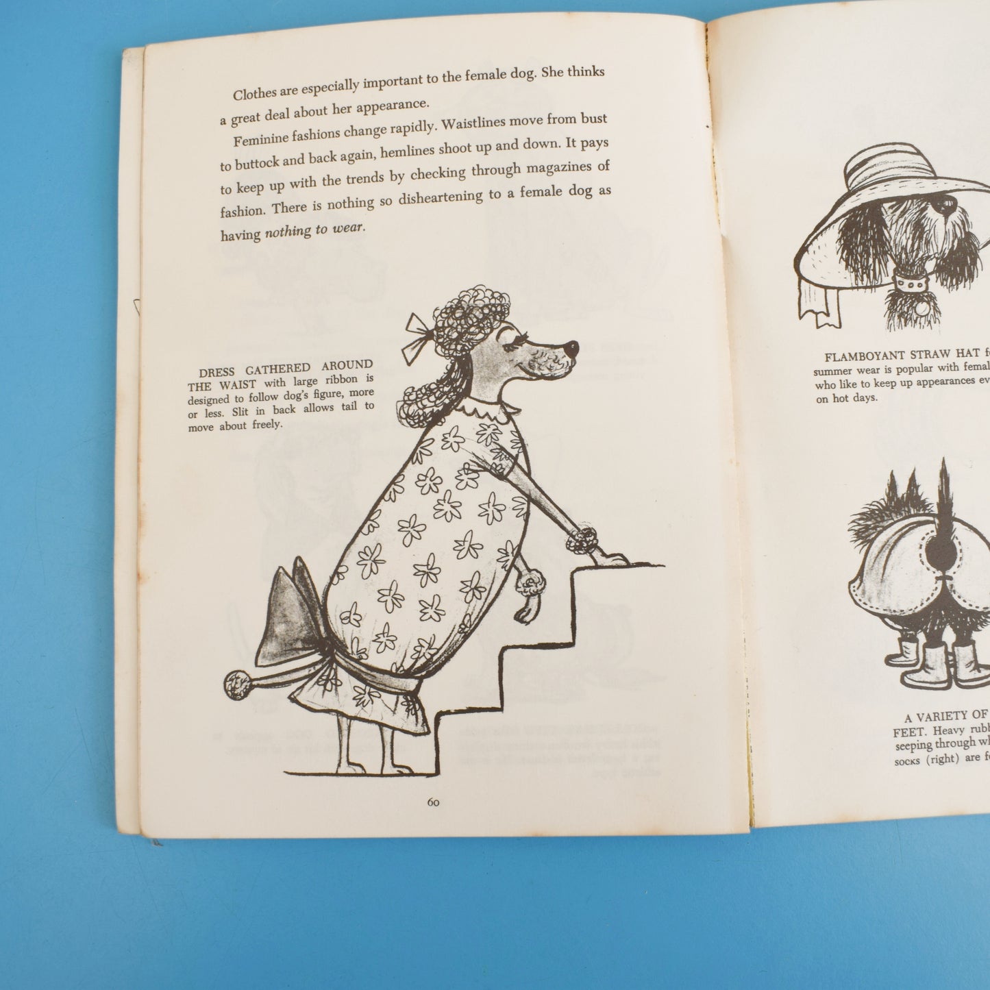 Vintage 1960s How To Live With A Neurotic Dog Book by Vintage