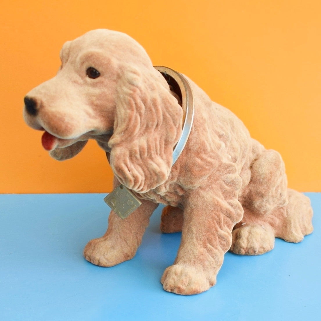 Vintage 1970s Nodding Spaniel Dog- Made In Germany