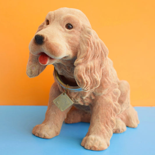 Vintage 1970s Nodding Spaniel Dog- Made In Germany
