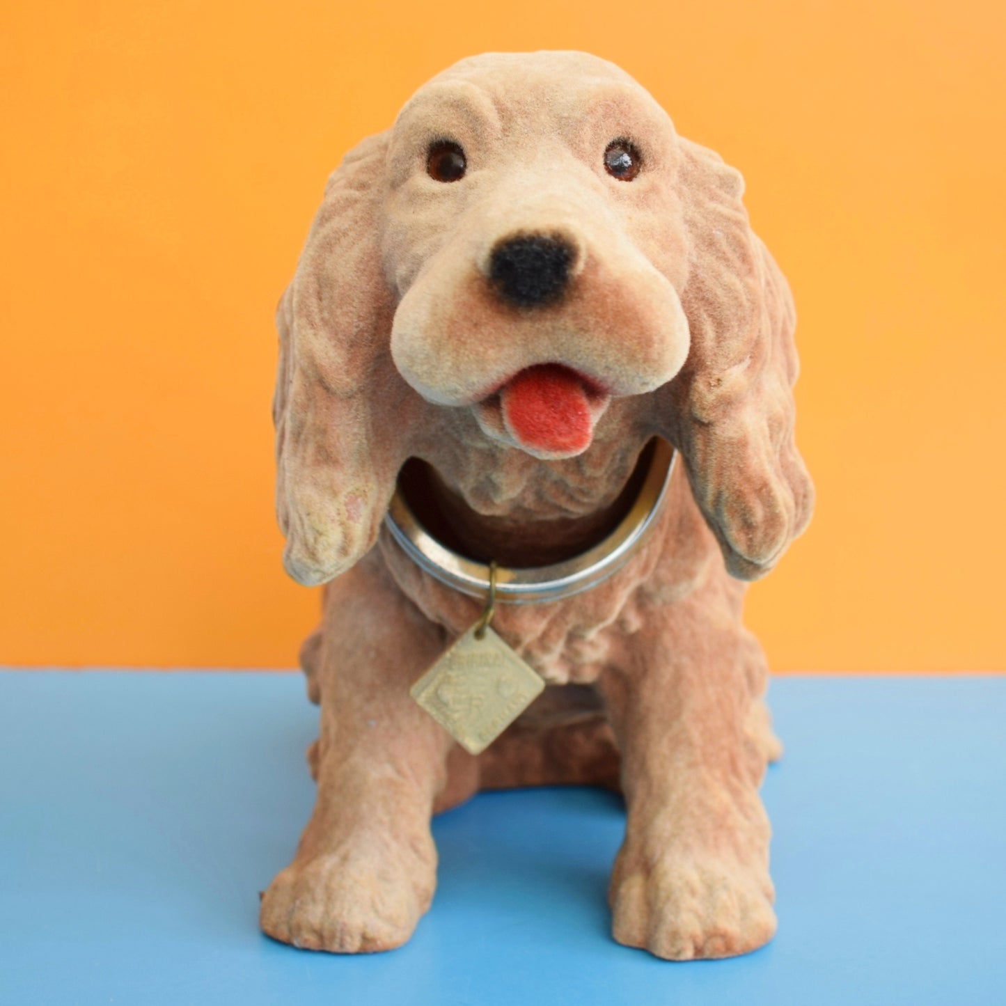 Vintage 1970s Nodding Spaniel Dog- Made In Germany