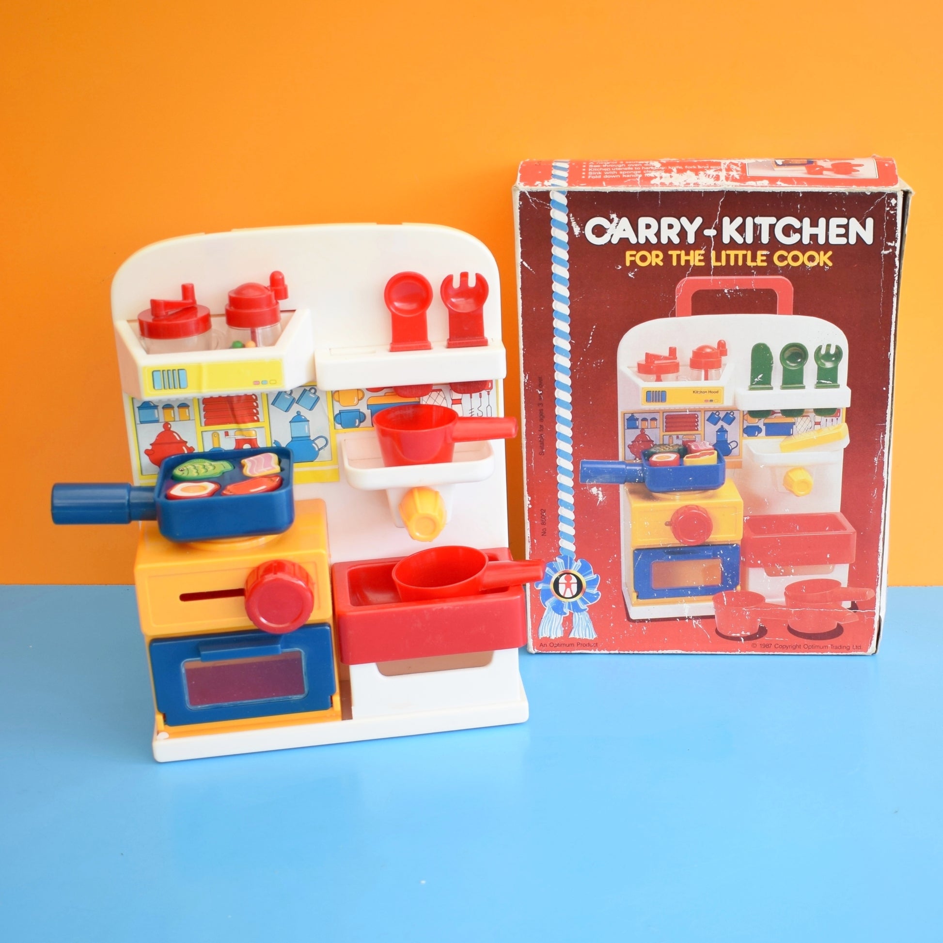 80's Toy Kitchen La Carte Kitchen 1980s Play Kitchen A La