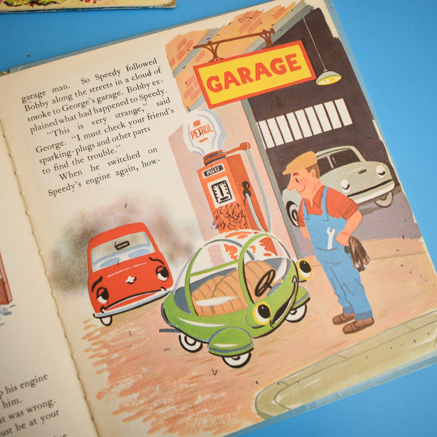 Vintage 1960s Kids Books- Speedy The Mini