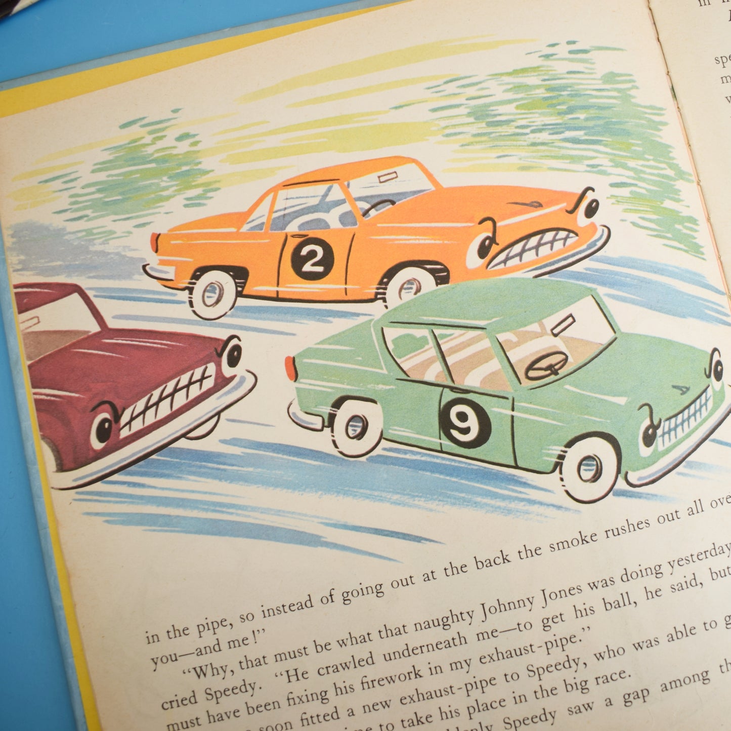 Vintage 1960s Kids Books- Speedy The Mini
