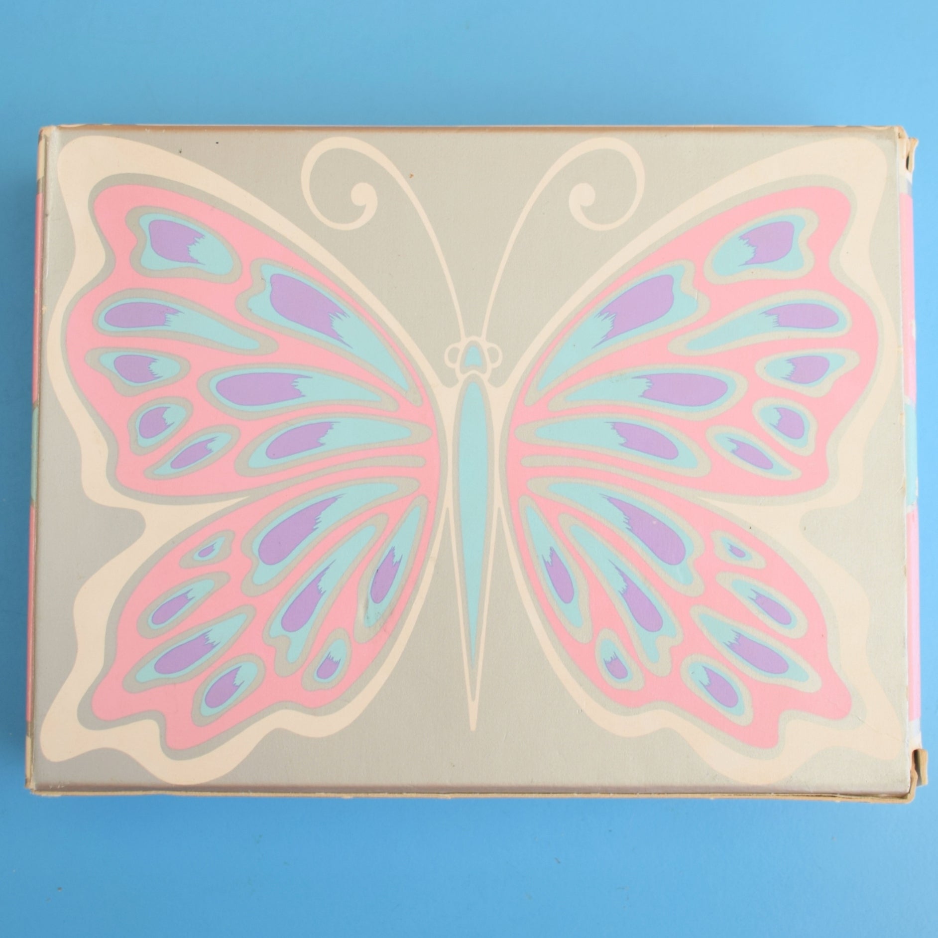 Vintage 1980s Avon Butterfly Soap & Soap Dish- Wings Of Beauty - Boxed by Pineapple Retro
