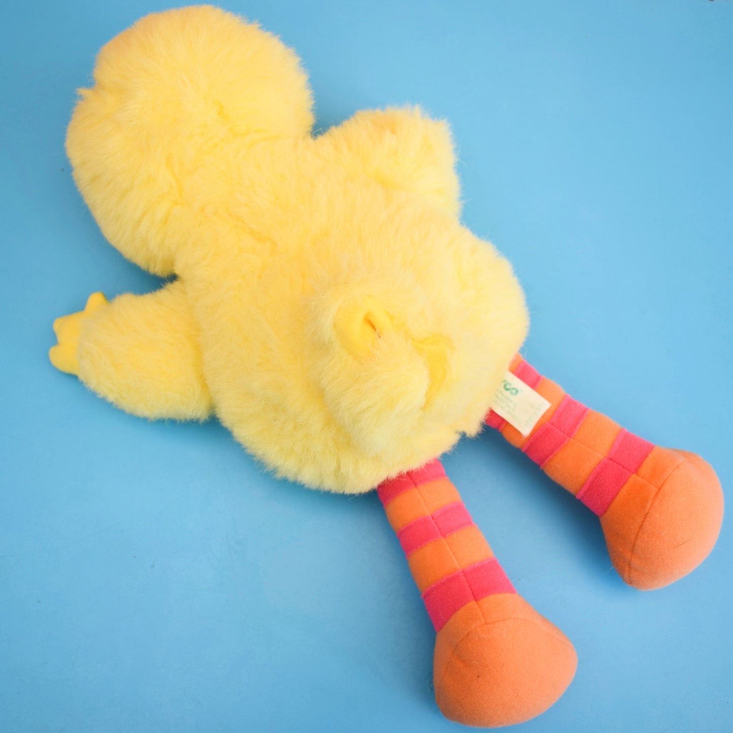 Vintage 1990s Fluffy Big Bird Toy - Sesame Street - Tyco