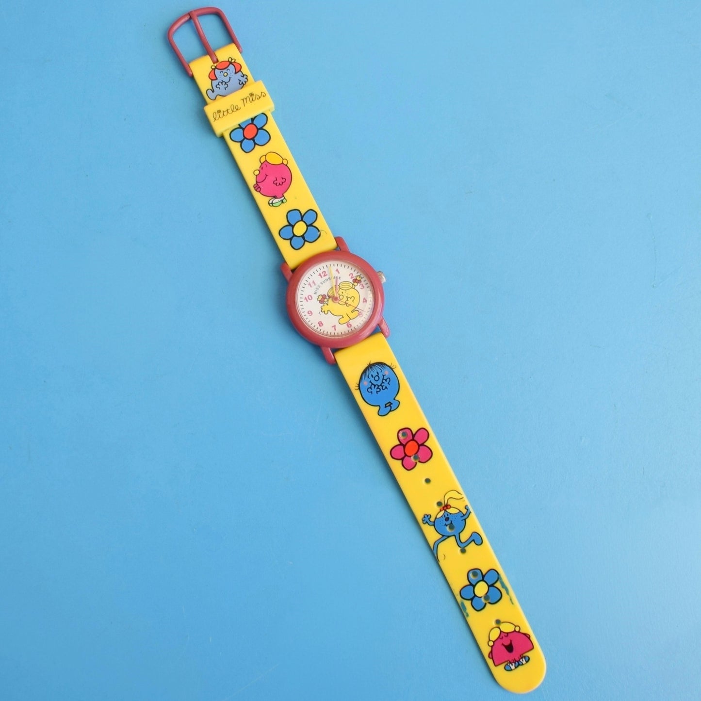 Vintage 1990s Little Miss Wrist Watch- Little Miss sunshine