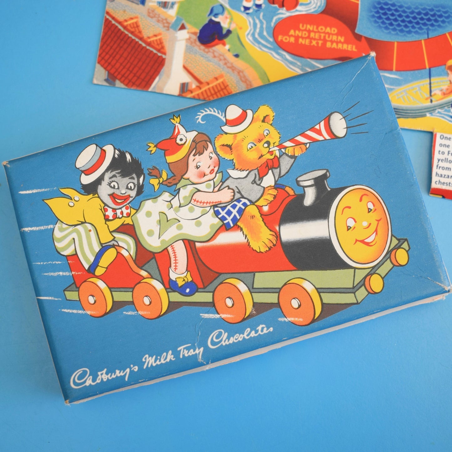Vintage 1960s Empty Cadbury's Milk Tray Chocolate Box / Fry's Selection Box by Pineapple Retro