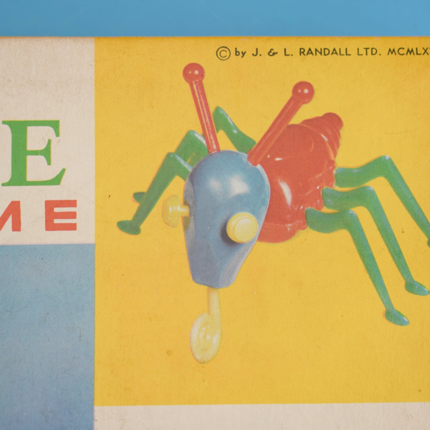 Vintage 1960s Beetle Game / Chasing Mouse Game by Vintage