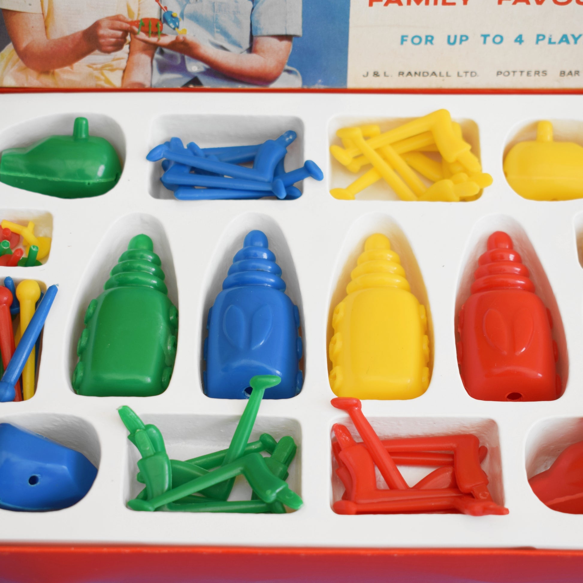 Vintage 1960s Beetle Game / Chasing Mouse Game by Vintage