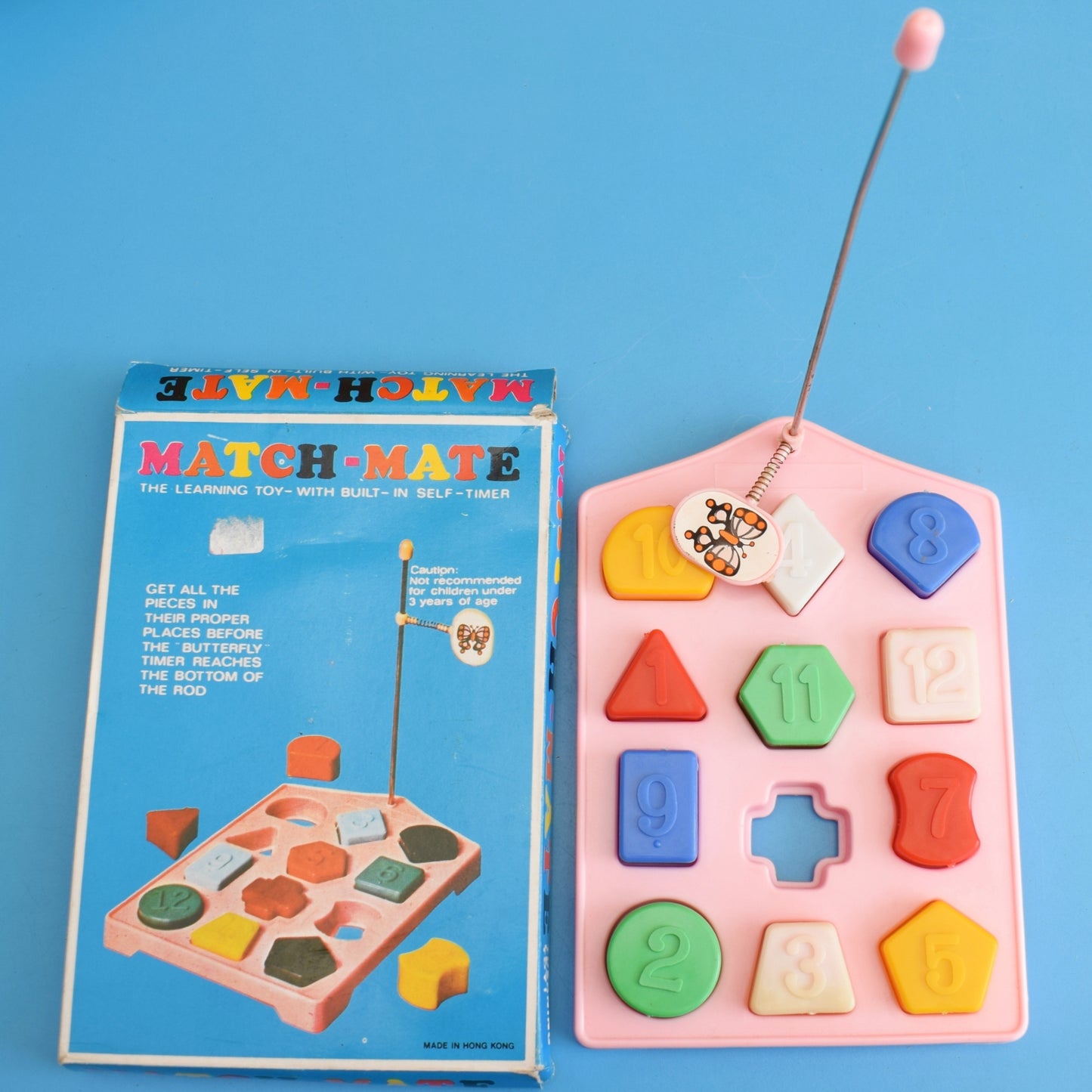Vintage 1970s Colourful Game Collection- In Packaging by Vintage