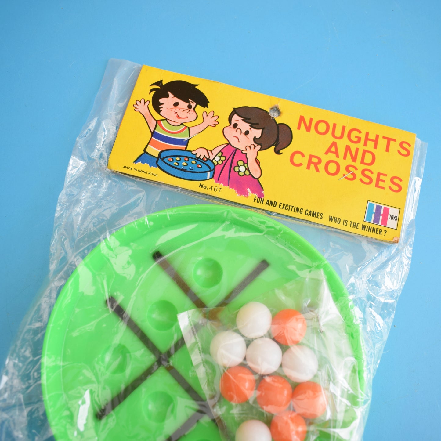 Vintage 1970s Colourful Game Collection- In Packaging by Vintage