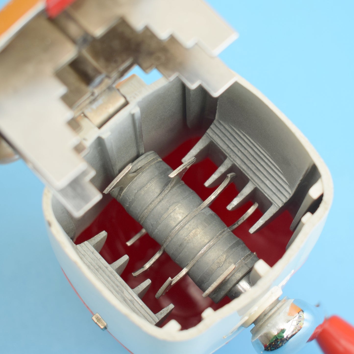 Vintage 1950s Ice O Mat - Ice Crusher - Red