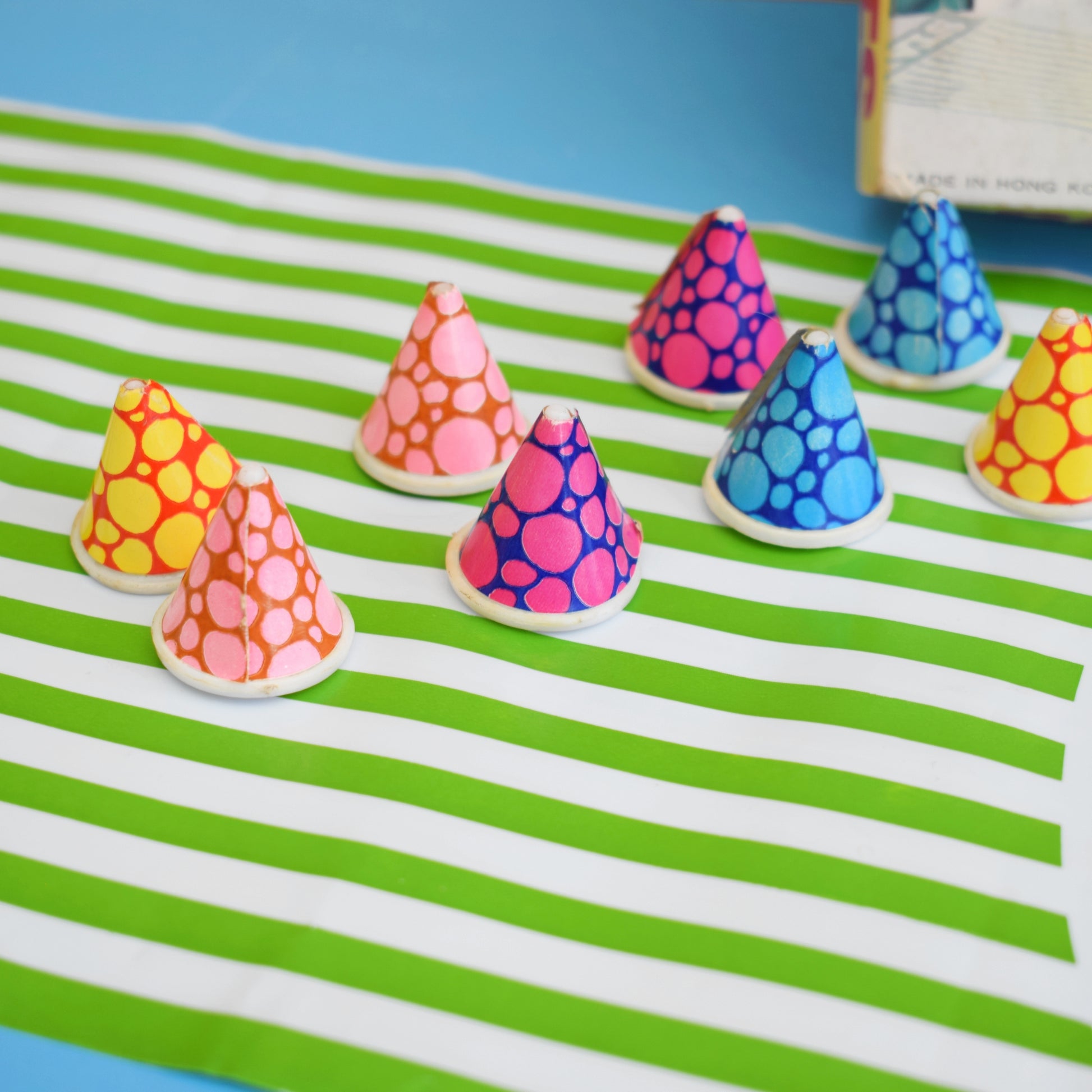 Vintage 1960s Racing Cones / Pick Up Monkeys / Clowning Games by Vintage