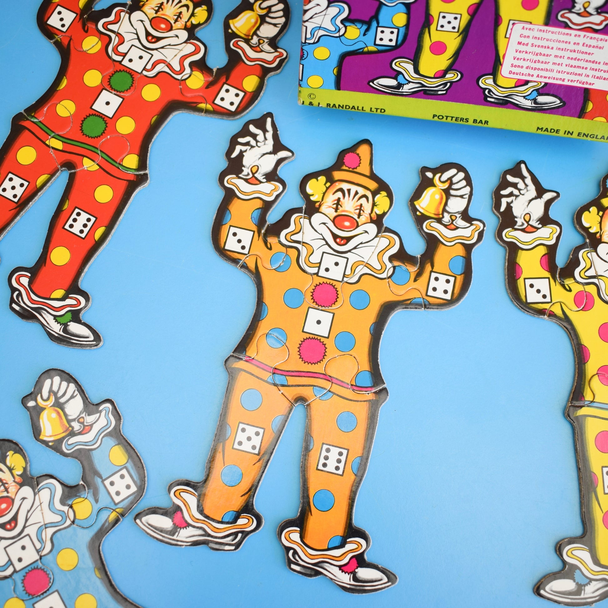 Vintage 1960s Racing Cones / Pick Up Monkeys / Clowning Games by Vintage